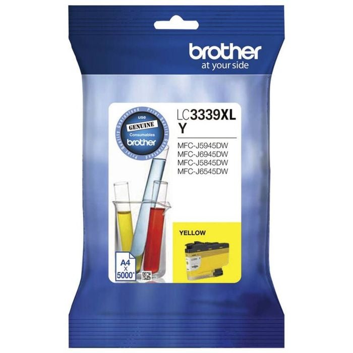 Brother LC3339XL Yellow Ink (5,000 pages)