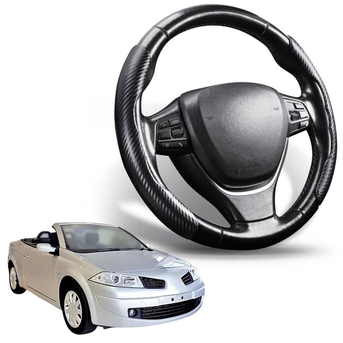 Segmented Steering Wheel Cover for Renault Megane 2008 - 2016 Cabriolet