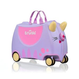 Trunki Glide Ride on Luggage Kids Suitcase Toy Box Cassie the Cat