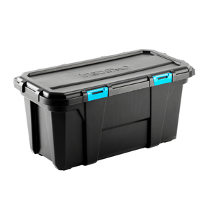 Inabox 65L Iron Black Heavy Duty Storage Container