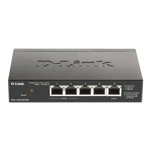 D-Link 5-Port Gigabit PoE Smart Managed Switch [DGS-1100-05PDV2]