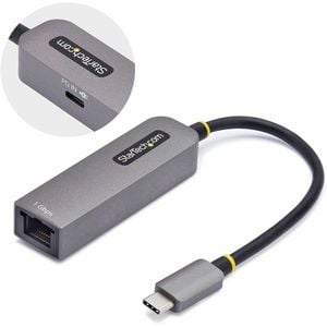 Startech Usb-c To Ethernet Adapter – Gigabit Network & 100w Power Delivery – Compact Design