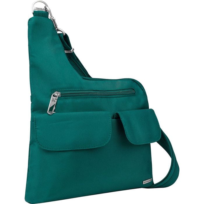 Travelon Classic Anti-Theft Crossbody Bag in Spruce