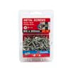 Zenith 8g x 20mm Galvanised Button Head Metal Screws - 100 Pack