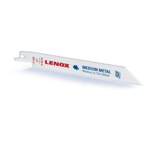 Lenox  Bi-Metal Medium Metal Recip Saw Blade18 150mm 5pk