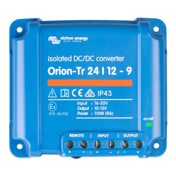Victron 24V to 12V Orion-Tr 24/12-9A Isolated DC-DC Converter