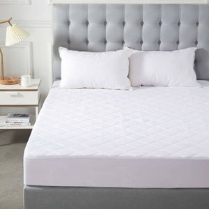 Alastairs Soho Collection Quilted Microfibre Fitted Mattress Protector 38cm Wall Double