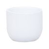 11 x 9cm White X Small Plain Ceramic Egg Pot - 110mm