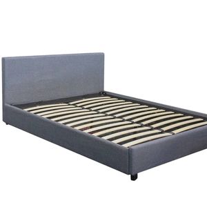 Bass Storage Bed Frame Grey - Double
