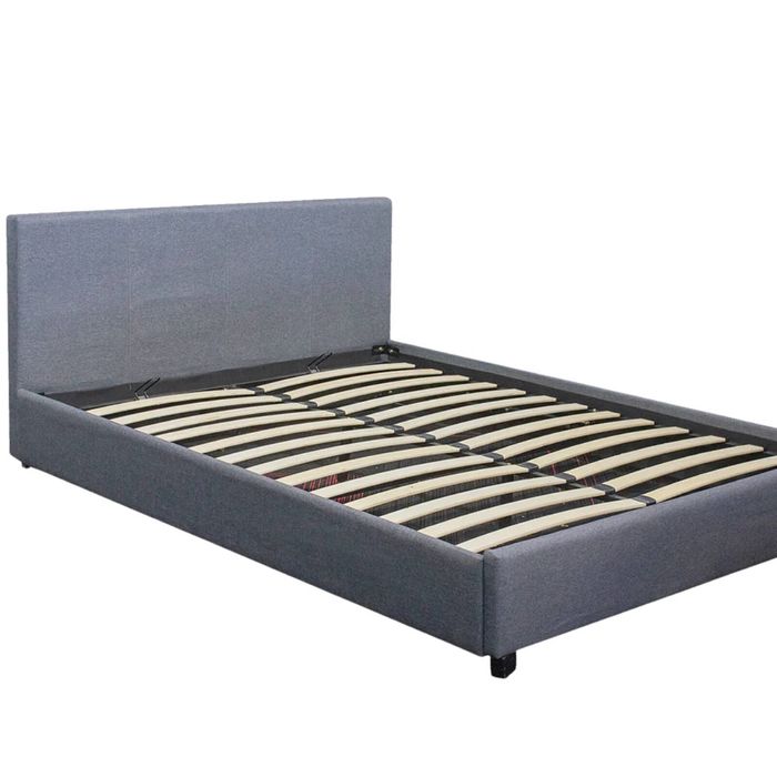 Bass Storage Bed Frame Grey - Double