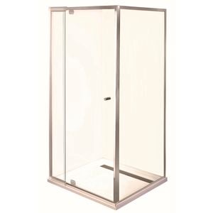 Rick McLean's 990 x 980 x 2000mm Smart Pivot Front and Return Shower Screen