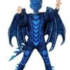 Mythical Deluxe Boys Blue Dragon Costume - Medium