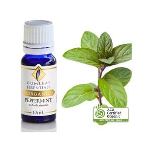 Organic Peppermint Pure Essential Oil 10ml