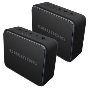 Grundig Bluetooth Speaker Jam - Black (2PK)