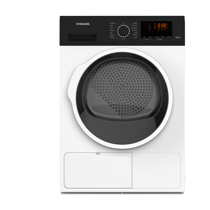 Everdure 8kg Heat Pump Dryer EHPD815W
