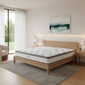 Dreamz 25CM Medium Firm Premium Foam Spring Mattress King Single