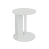 Evelyn C-Table Side Round White