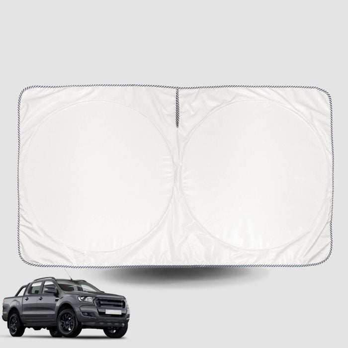 Windscreen Sun Shade for Ford Ranger (PX2 Dual Cab Ute)2015-2018 Universal Fit Window Visor UV Block
