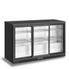 Atosa 3 sliding doors back bar cooler BB-330SEC
