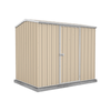 Absco Sheds 2.26 x 1.52 x 1.95m Classic Cream Premier Single Door Garden Shed