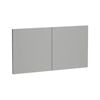 Kaboodle 1000mm Oyster Modern Fridge Cabinet Doors - 2 Pack