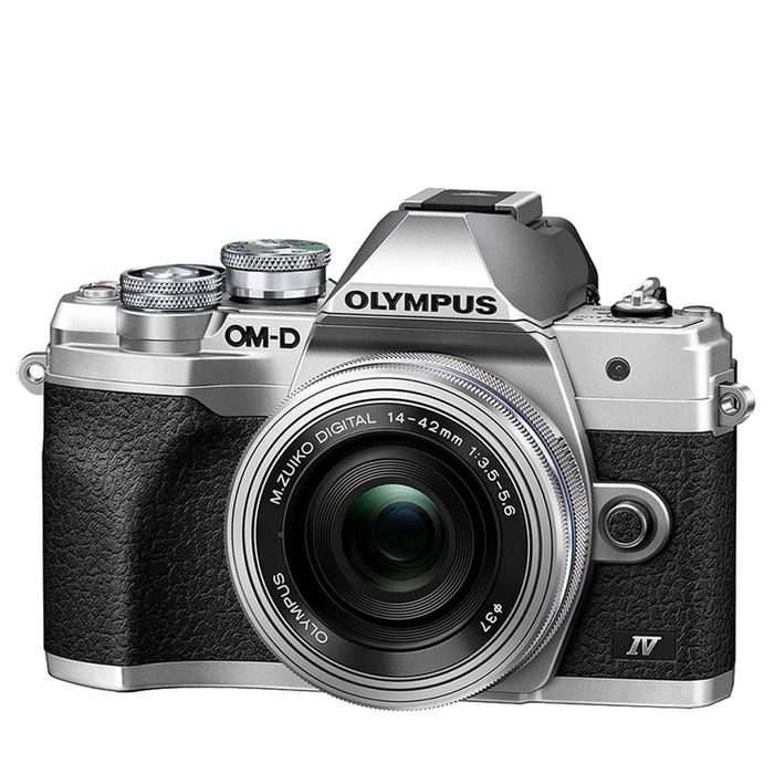 Olympus E-m10 Mark Iv - Kit W/ 14-42mm Ez - Silver