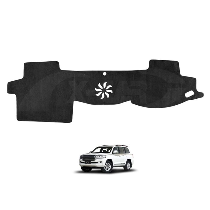 Dash Mat for Toyota LandCruiser 200 LC200 Series 2007-2021 Non-Slip Microfiber Pad Cover