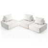Artiss 3 Floor Sofa Lounge Chair with Pillow