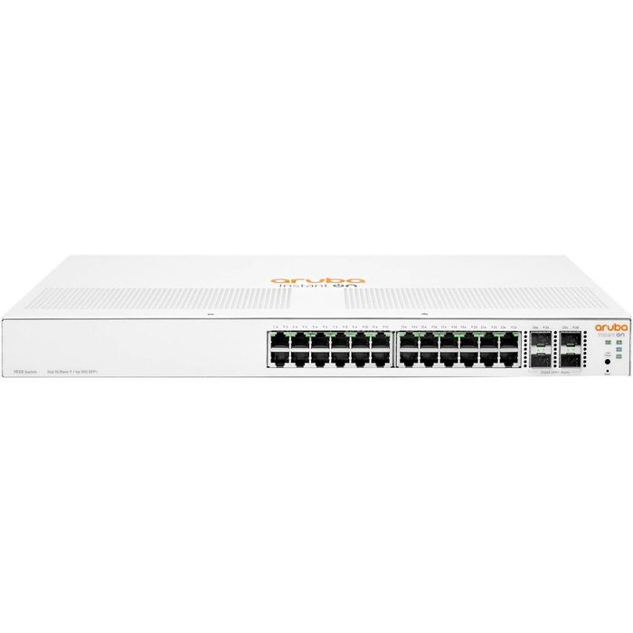 Aruba Instant On 1930 24 Ports Manageable Ethernet Switch - Gigabit Ethernet, 10 Gigabit Ethernet - 10/100/1000Base-T