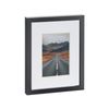 Nicola Spring Photo Frame with 4" x 6" Mount - 8" x 10" - Black