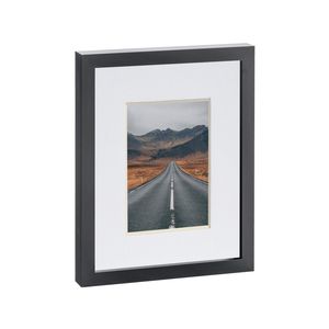 Nicola Spring Photo Frame with 4" x 6" Mount - 8" x 10" - Black