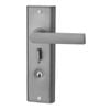 Lockwood Satin Chrome Nexion Vision Element Entrance Lockset