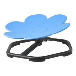 Vevor 220 Lbs Capacity Kids Swivel Chair Blue With Non-slip Metal Base For Balance Focus