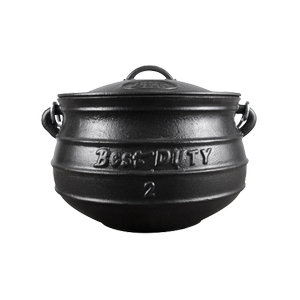 Best Duty - Flat Pot (Plat Potjie Pot) - Size 2