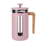 La Cafetiere Pisa 8-Cup 1L Stainless Steel/Glass Coffee French Press Maker Pink