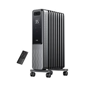 DREO Oil-filled Radiator 310 2000W 9-fin Oil-filled Heater Grey