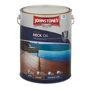 Johnstone's 10L Walnut Decking Oil
