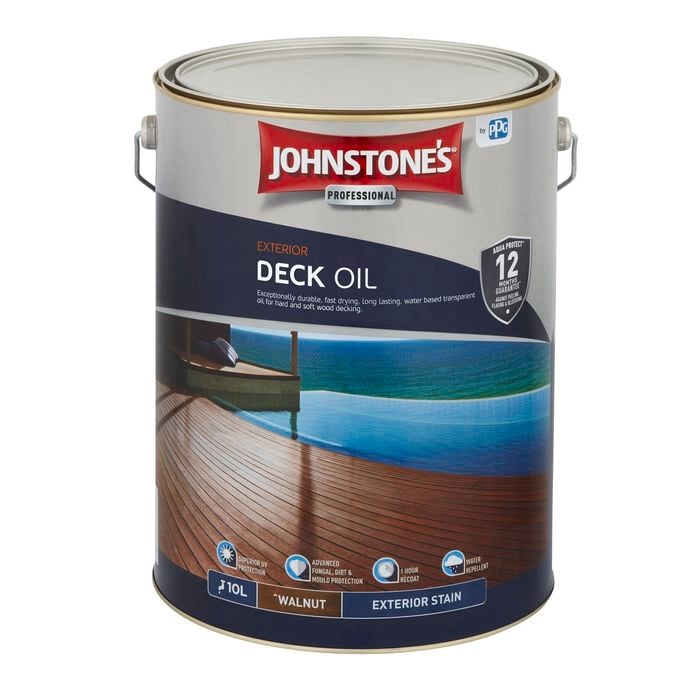 Johnstone's 10L Walnut Decking Oil