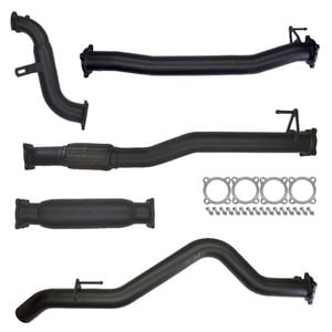 Ignite Exhausts Turbo Back For Holden Rg Colorado 2.8l 3" No Cat With Hotdog 409 Stainless Steel