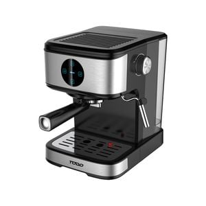 TODO 1.5L Espresso Coffee Machine 20 Bar Pump Black