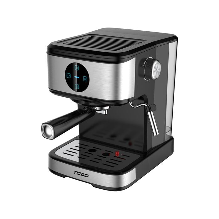 TODO 1.5L Espresso Coffee Machine 20 Bar Pump Black