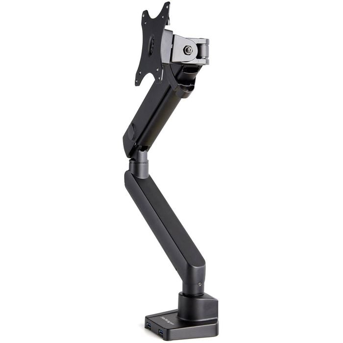 StarTech Desk Monitor Arm with USB Ports  Slim VESA Mount (Up to 34")