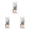 3PK Topchef Stainless Steel Icing Piping Decorating Baking Kit White