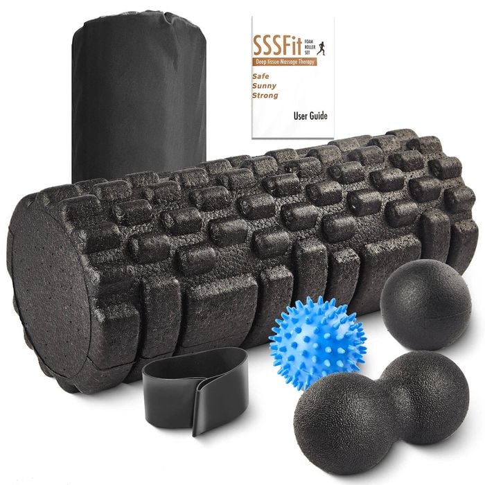NNEOBA 7-in-1 Foam Roller Set for Yoga and Pain Relief