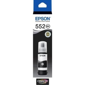 Epson Epson T552 Black Pigment Claria EcoTank 552 Ink Bottle Toner C13T06V192 Genuine Original
