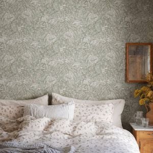 Wallpaper Trader Malin, Sage Green