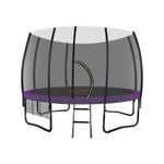 Kahuna Twister 10ft Springless Trampoline - Purple