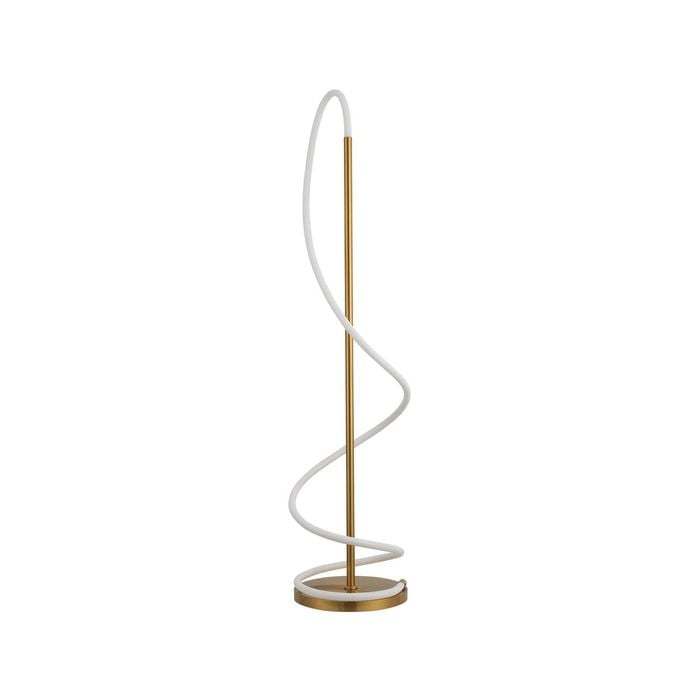 Lexi Lighting Lyona LED Floor Lamp - Gold 140 cm