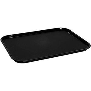 Cambro Tray Camtread Non-slip Oval Black 560x685mm Serving Food Service Hospitality Tray