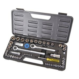 Supatool 52 Piece 1/4" 3/8" & 1/2" Drive Socket Set
